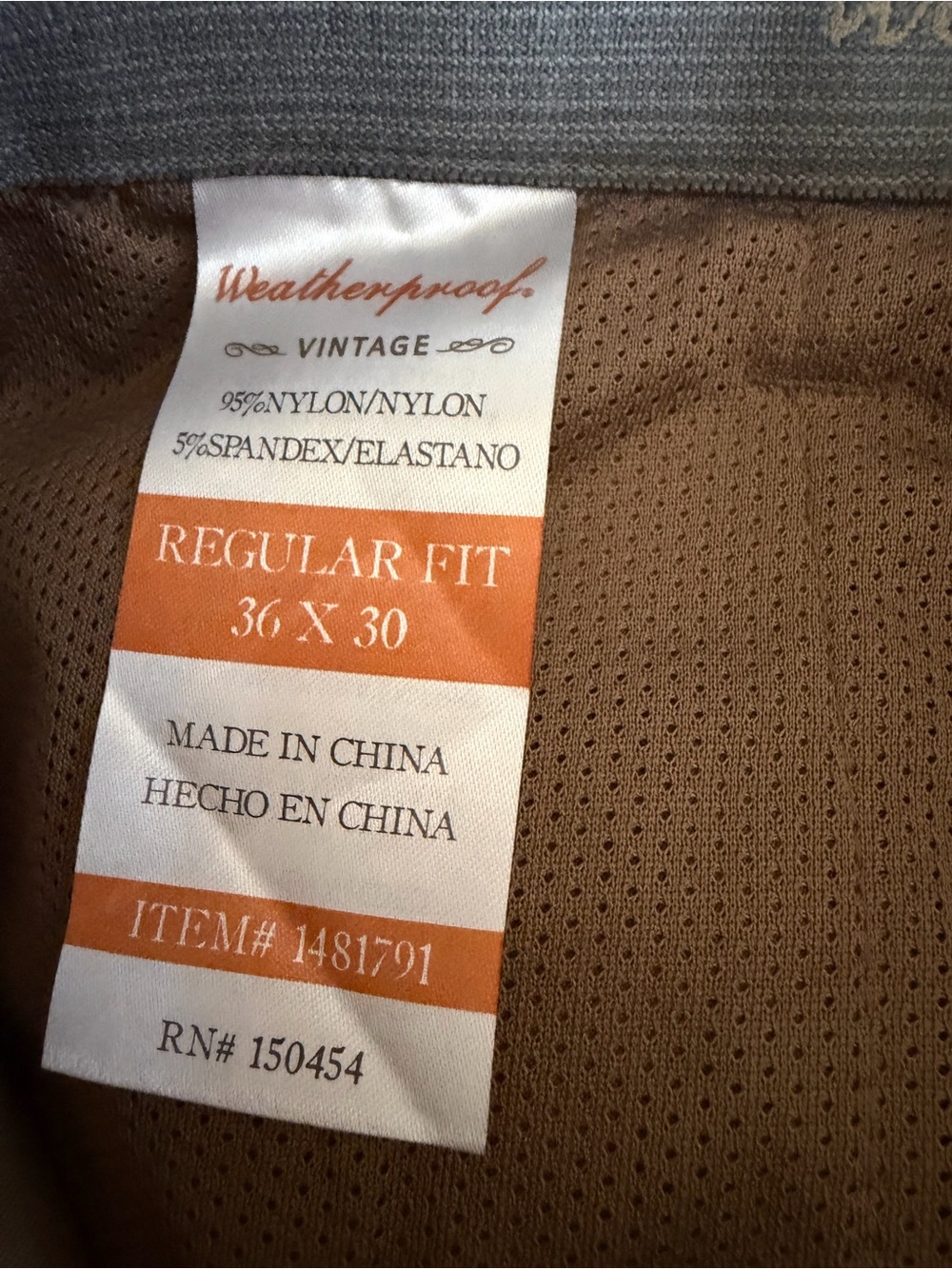 Weatherproof•Men's Tech Utility Performance Pants - Picture 7 of 8